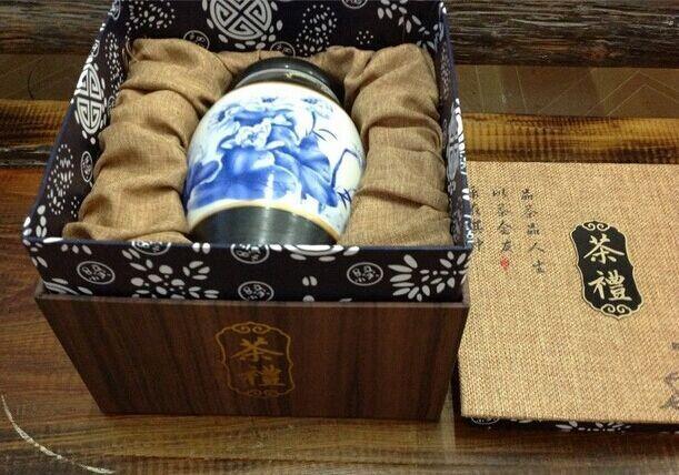 茶叶罐，陶瓷茶叶罐，礼品茶叶罐，100G装茶叶罐